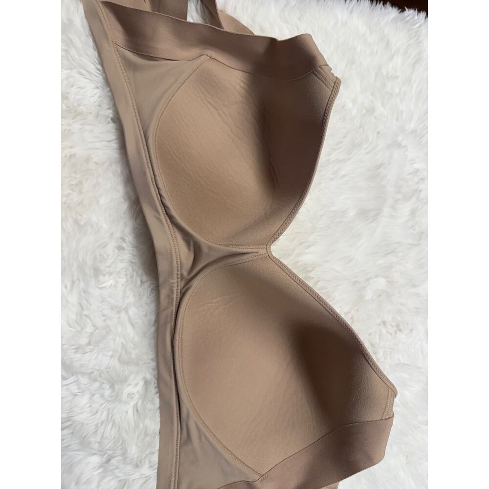 Warner's No Side Effects Underarm Back-Smoothing Wireless Light Lined Bra XL - Picture 2 of 8